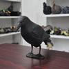 1 Pcs Jardin Black Crow Raven Bird Repellent Pest Control Repellent Garden Decoration Outdoor