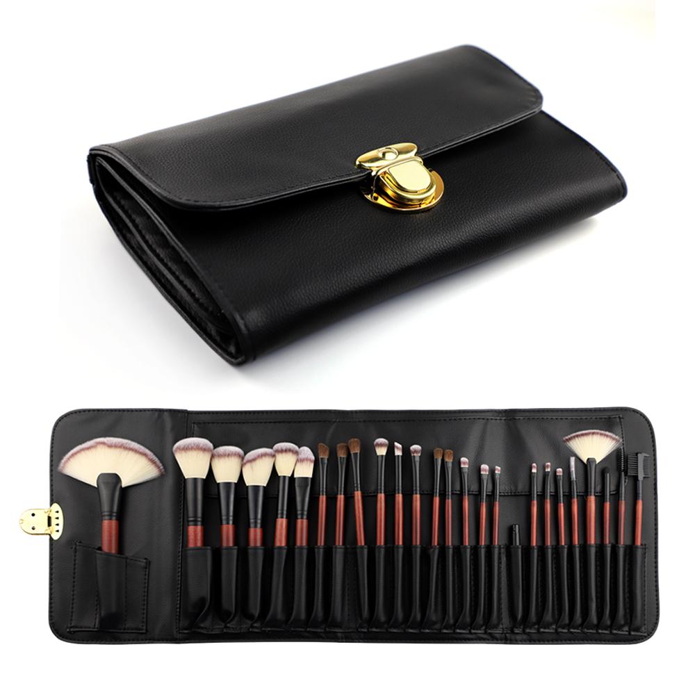 HMU Full Set Makeup Brush Set 26pcs Cruelty Free Soft Wood Professional High Quality Make up Brushes With Case