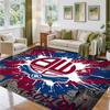 Bolton Wanderers FC Design Crystal Velvet Rug Soft Decorative Mat for Bedroom Entrance
