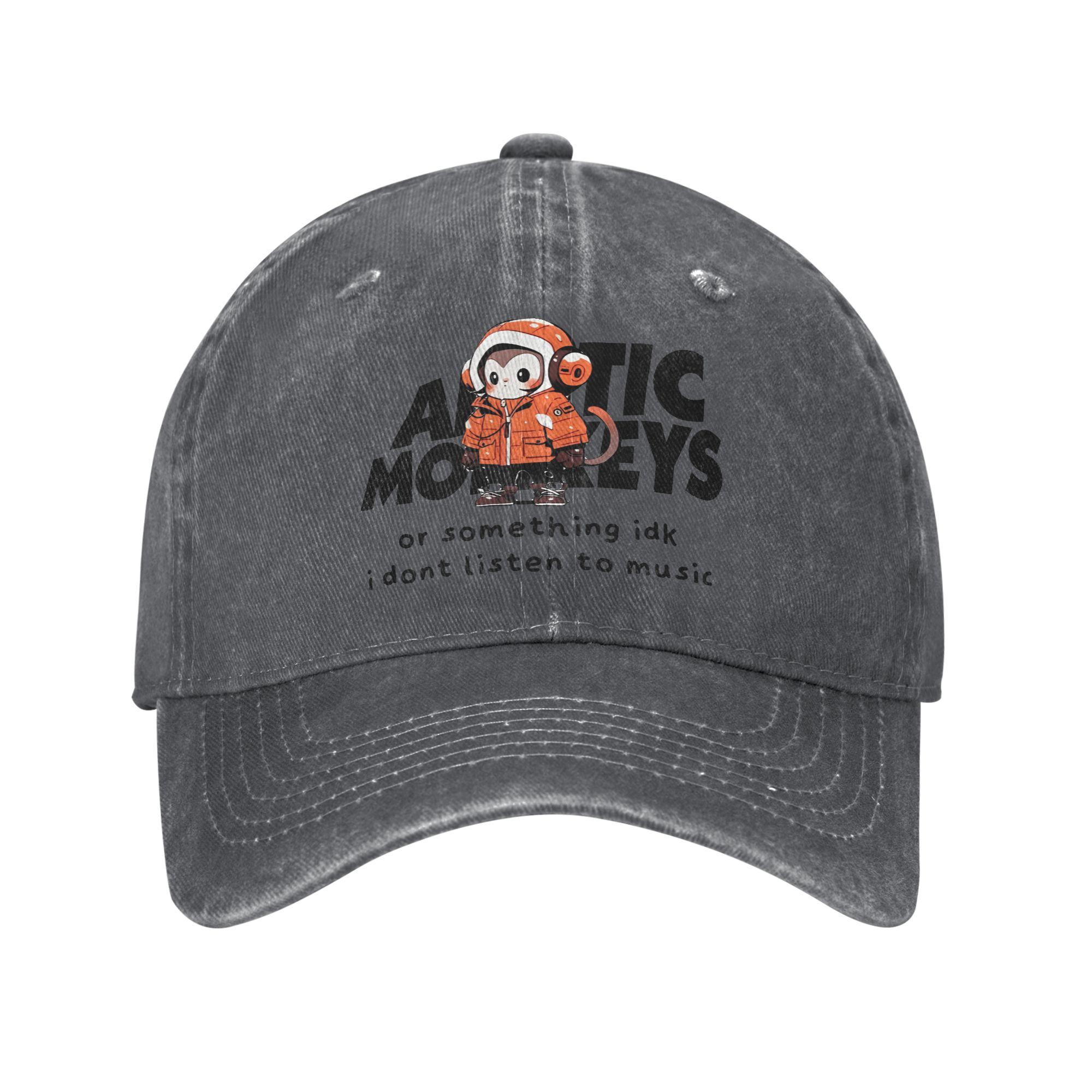 

A-Arctic Monkeys Sun Baseball Cap Meme Couple Women Custom Hats Summer y2k Cute Outdoor Gym Sunscreen Baseball Caps