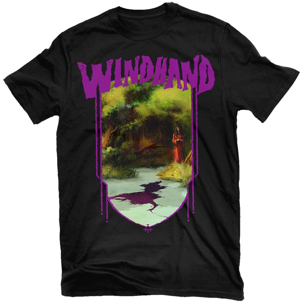Windhand Occult Vintage Graphic TShirt Unisex Women Metal Rock Band Tee Cotton Streetwear Top