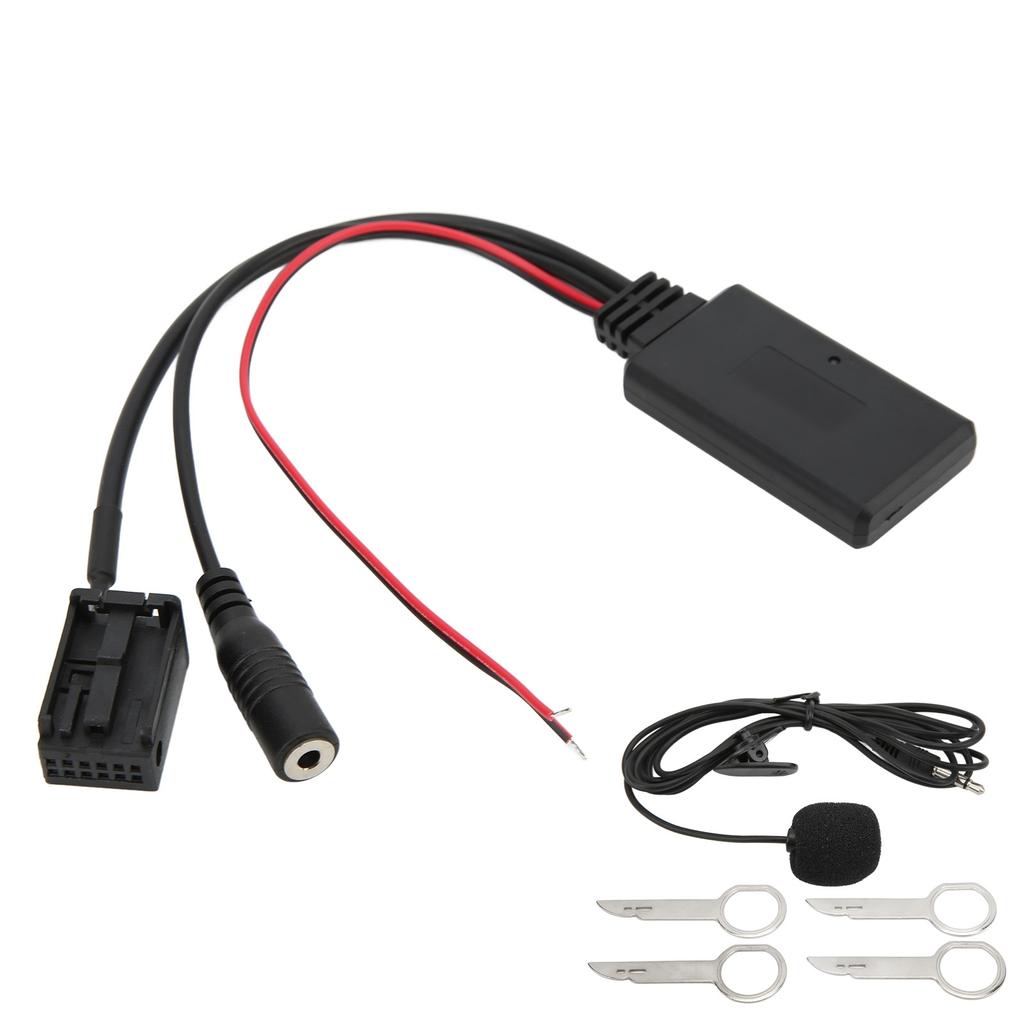 Wireless Bluetooth AUX IN Adapter Hands Free with Microphone Replacement for Focus 2004 OnWards 6000CD
