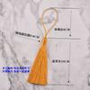 10CM Ice Silk Tassel Tassels Ancient Style Sachet Fan Pendant Bookmark Pendant Ear Diy Handmade Material Fringe Trim