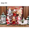 1PC Christmas Santa Claus Ornaments Decorations Xmas Decor Gift Figure Standing
