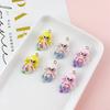 Colorful 3D Mermaid Princess Pendant for DIY Jewelry