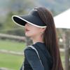 Ice Silk Summer Sun Hat With Large Brim And Uv Protection For Outdoor Women