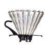 Kaffee Drip Glas Kaffeegießen Kaffee Filtration Barista Kaffee Brühbecher V02 Kaffee Trichter Filtrationsbecher 1-4 Tassen Premium