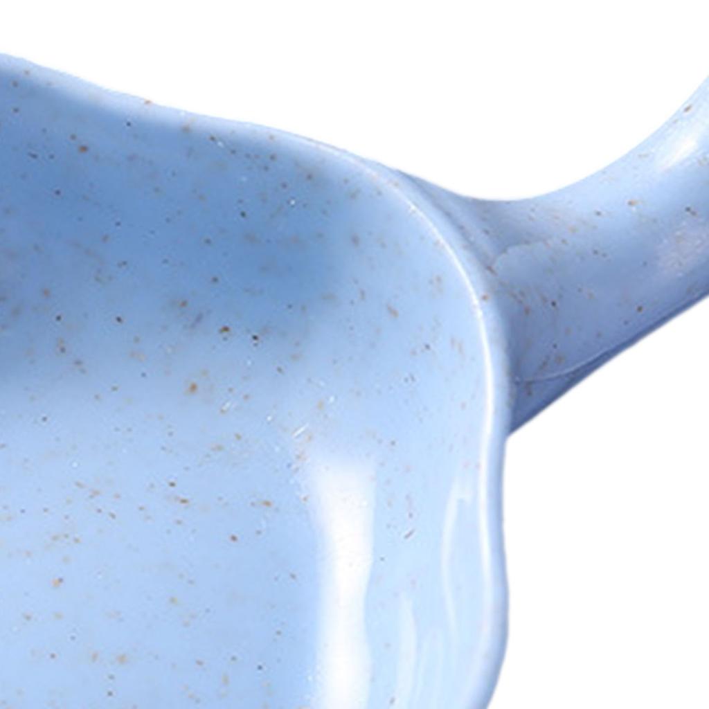 Small Dish Blue Multifunctional Safe Durable Reusable Small Dipping Sauce Bowls with Handle for