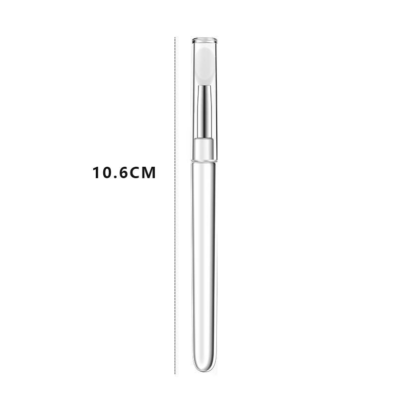 Double-Ended Eyebrow & Eyeshadow Brush - Angled Concealer & Spiral Eyelash Tool for Professional Eye Makeup