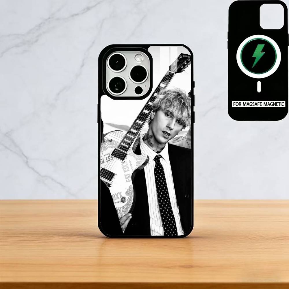 MGK LOST A-AMERICANA Phone Case For iPhone17,16,15,14,13,12,11 Plus,Pro Magnetic For Magsafe Wireless Charging