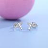 Tancise 925 Sterling Silver Zircon Earrings Drop Earrings For Women Wedding Party Gifts