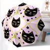 1pc Black Cat Pattern Automatic Open/close, All-Season Portable Folding Umbrella for Friends, Travel, Everyday Yy250812176