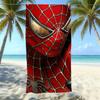 Toalla de Playa con Estampado de Dibujos Animados de Marvel Spider-Man, Natación en la Costa, Secado Rápido, Suave y Agradable para la Piel, Playa de Vacaciones