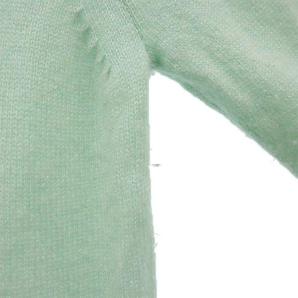 Ray Beams Cashmere 100% Long Sleeve Cardigan Green Women Used