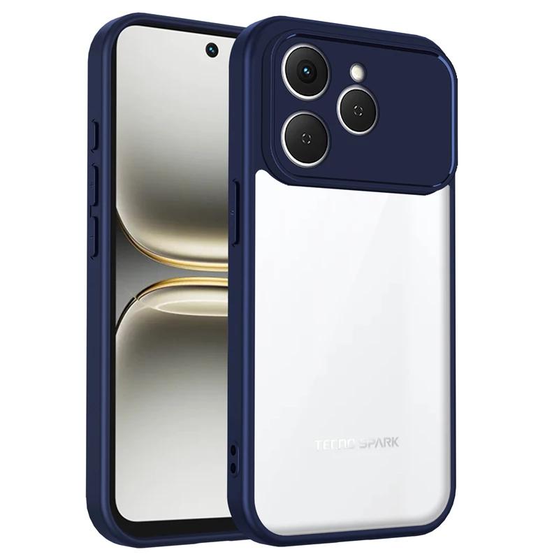 Прозрачный силиконовый чехол для Tecno Spark 40 Spark 40 Pro Plus Spark 40 Pro + Задняя крышка Бампер Ударопрочный Прозрачные чехлы для телефона