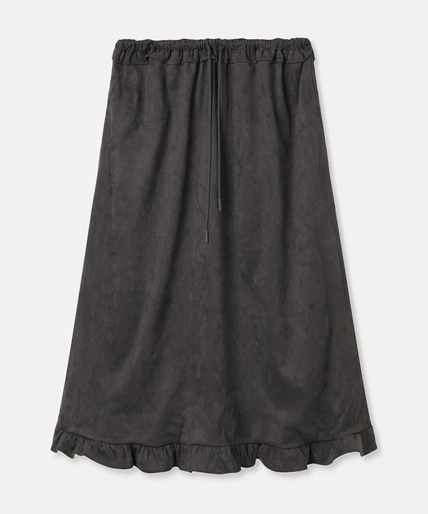 MIXXO Frilled Hem Elastic Skirt_Miwwhg35Ss