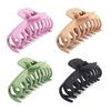 Hair Claw Clips – 4 Pcs Matte Plastic Large Hair Clips – Big Hair Claw Clips for Women, Strong Hold Hair Claw Clips for Thick Hair – 4-inch