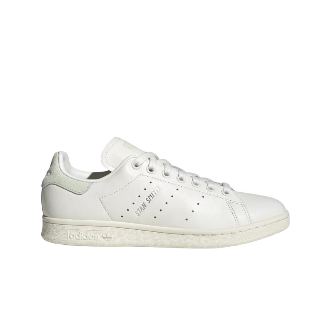 

Женские кроссовки Adidas Stan Smith Core White Linen Green HQ6659