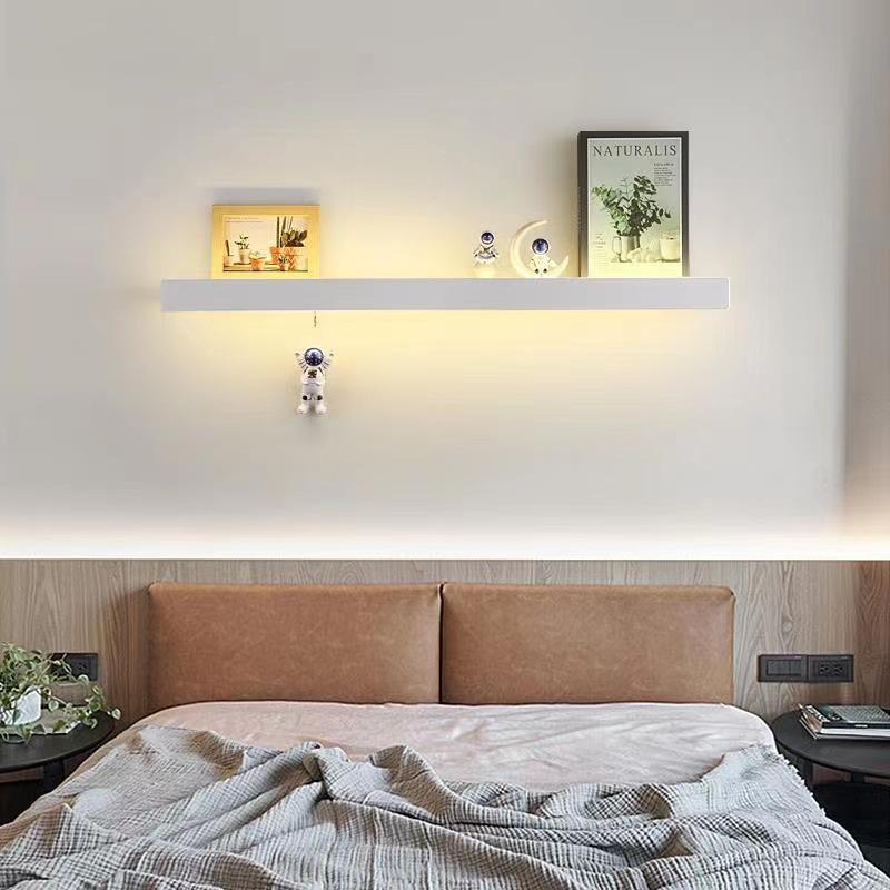Modern LED Wall Lamp Shelf Wall Sconce 40/60/80/100CM For Bedroom Living Room Study Room Hallway Hotel Interior Decorative Light