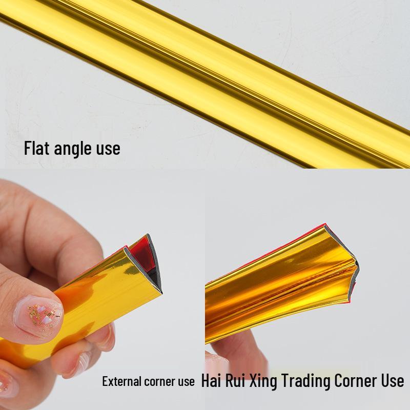 Self-Adhesive Corner Trim & Sealing Strip for Walls, Tiles, Doors & Windows - Waterproof & Anti-Collision