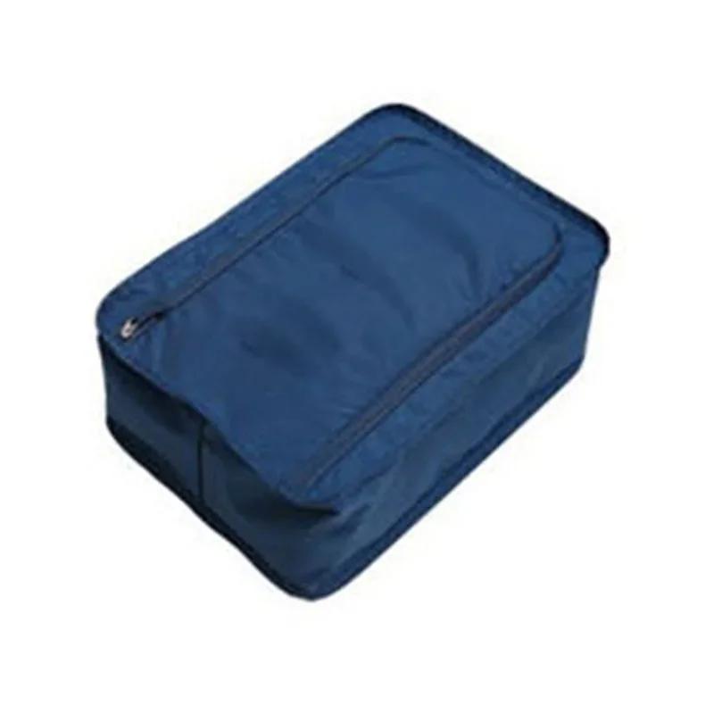 1Pc Waterproof Shoes Storage Bag Travel Clothing Organizer Convenient Zip Lock Sorting Pouch Foldable Underwear Socks Packing