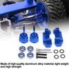 RC Front C Hub Seat Steering Cup Knuckles Set with Bearings for   Slash 2  1Celsius10 RC Car