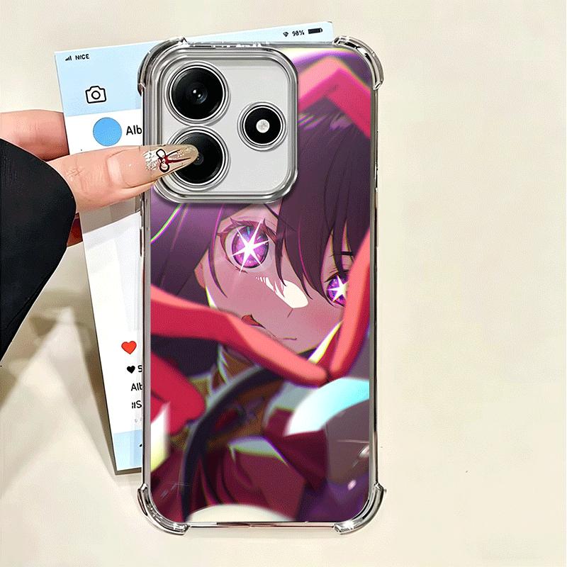 

Мягкий чехол для телефона с аниме Oshi No Ko для Xiaomi Poco X7 X8 Pro Max X6 X5 X3 F8 Ultra F7 M8 M7 M5S Redmi 15C 15A 15 14C 13C 12C 13 12 Xiaomi Poco F7