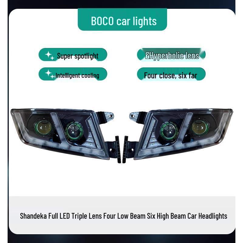 Sinotruk Sitrak C7H Ultra-Bright Three-Lens LED Headlight Assembly