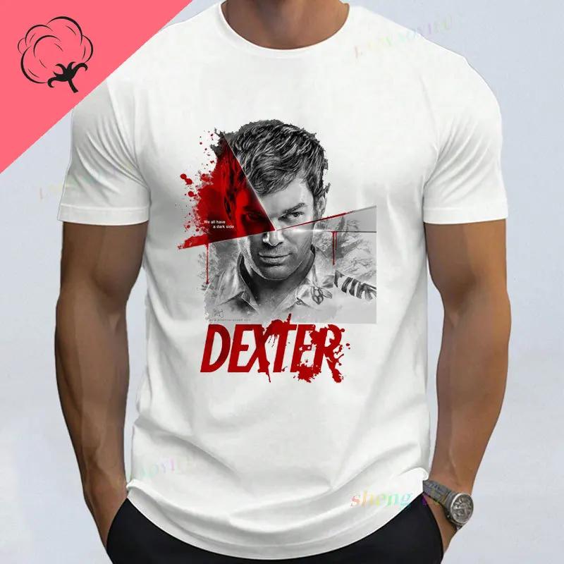 Cool Tee Playeras Dexter Morgan Mutil Style TShirt New Fashion Streewear Movie Character Casual Funny Popular Shirts Camisetas T