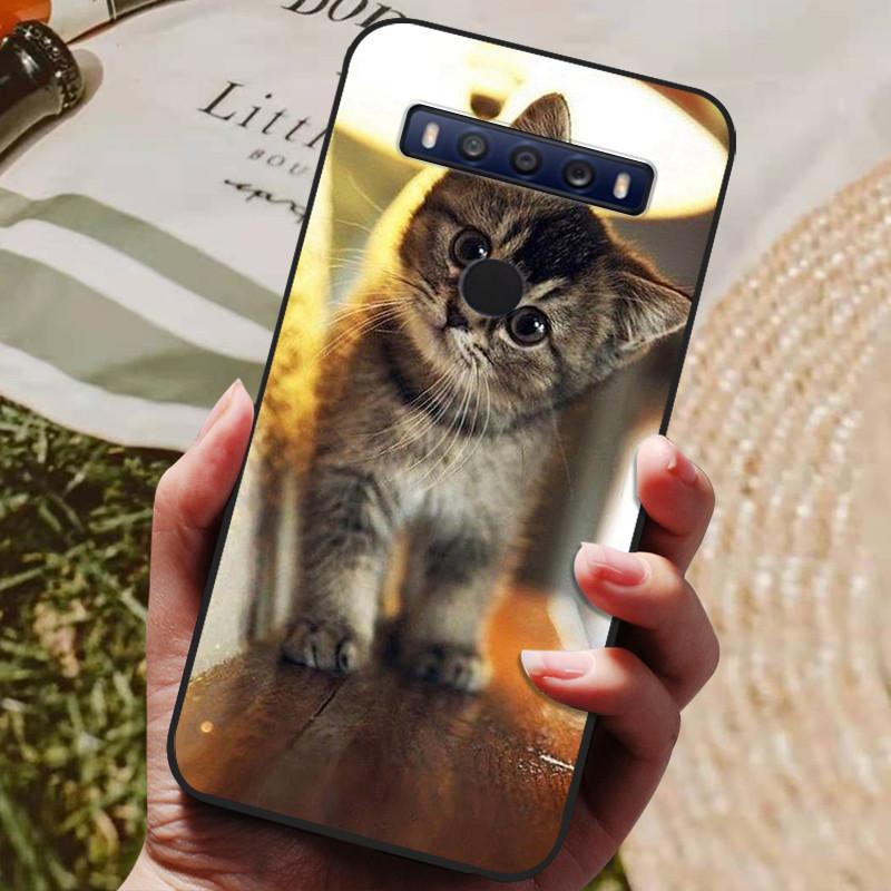 For TCL 10 SE Case Luxury Wolf Lion Silicone TPU Soft Cover Phone Case For TCL 10 SE Coque TCL 10SE Capa TCL10 SE Cute Funda
