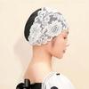 Lace Swimming Cap PU Ear Protect Cap Fashion look Waterproof Swim Hat  Daily