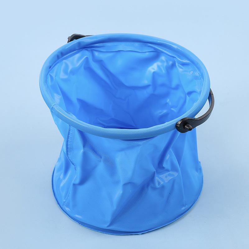 1Pc Multifunctional Folding Bucket - Durable Portable Fishing Bucket, Ideal for Beaches, Travel, and The Outdoors