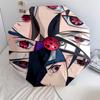 1 PC Automatic Folding Umbrella - Naruto Pattern Portable Foldable Design With 8 Ribs Christmas Birthday Gifts