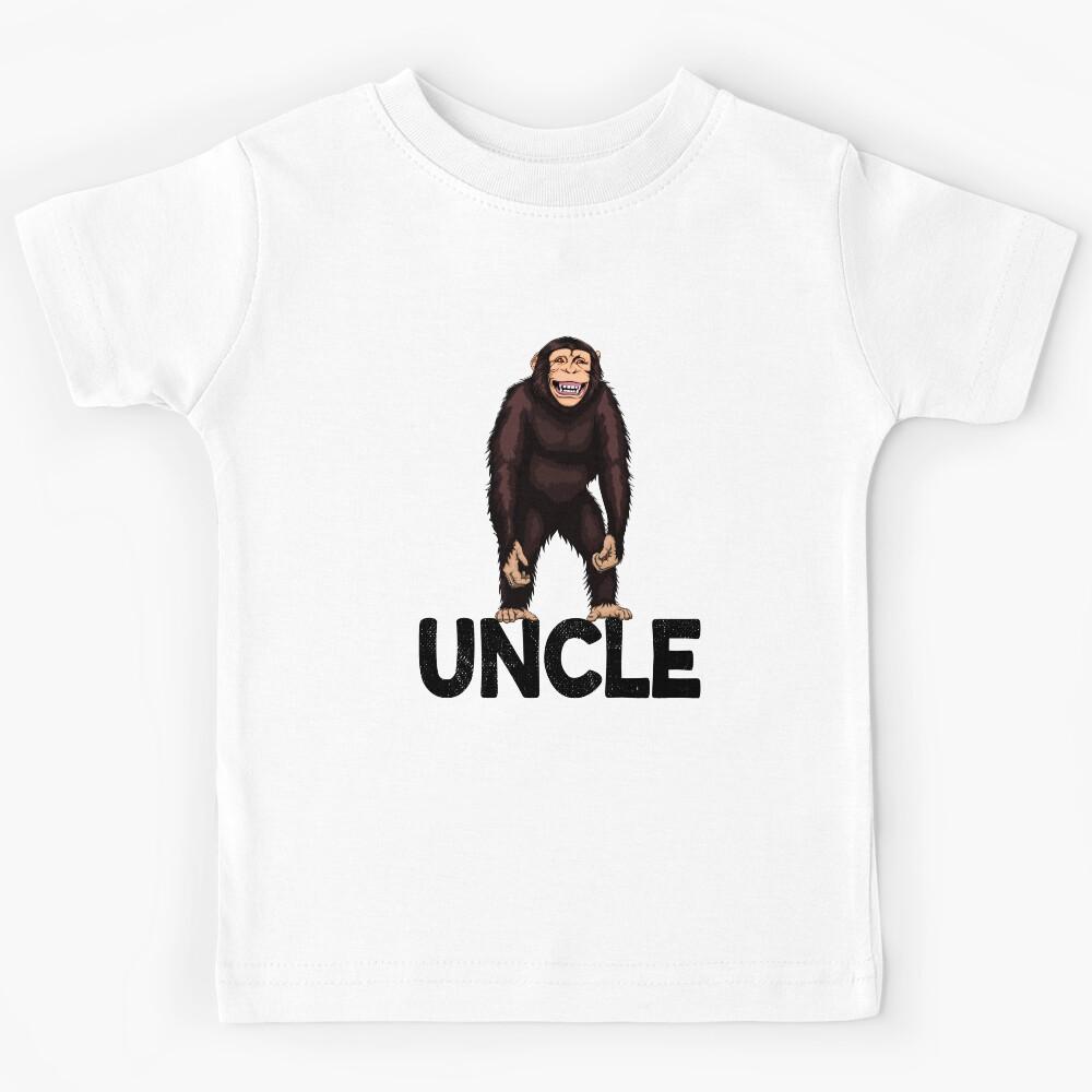 Monkey Uncle Chimpanzee Kids T-Shirt 170