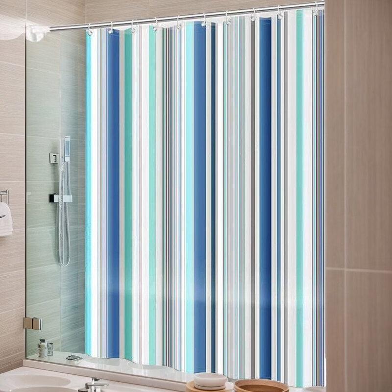 LIEI PEVA Waterproof Mildew-Proof Shower Curtain