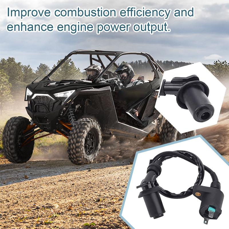 Universal 12V Motorcycle High Voltage Package Beach Ignition Coil Racing Ignition Coil Motorcycle Replacement Accessories