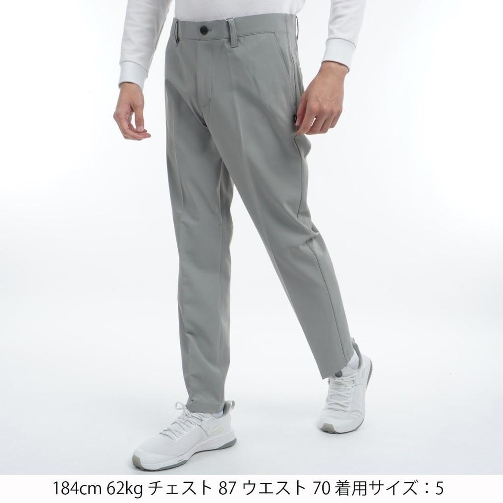 Golf Long Pants and 7 [New Balance] (4WAY stretch/moisture-absorbing quick-drying) / Men's / 012-4231007 023_Gray [3L]