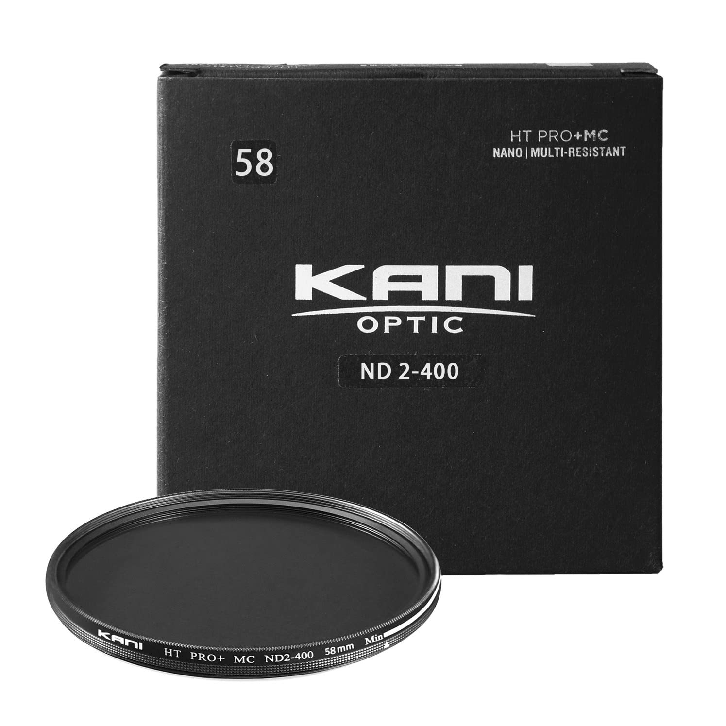 

KANI Variable 58mm Variable ND Filter Neutral Density Filter ND2-400 /