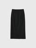 GENERALIDEA Minimal H-Line Long Skirt [Black] / Wbe1L13505