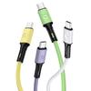 Usams Kabel U52 Microusb 2A Fast Charge1M Zielony/Green Sj435Usb02 (Us-Sj435)