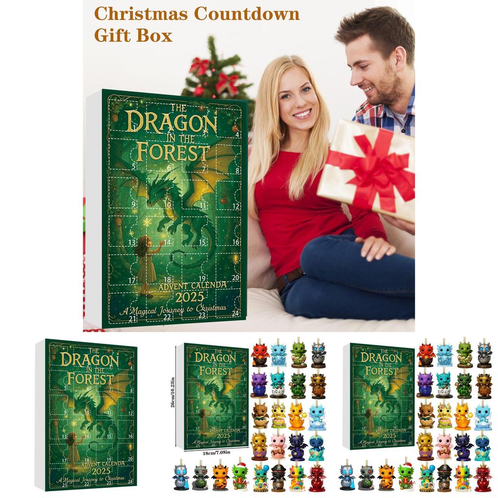 Dragon Christmas Tree Decorations With Acrylic Animal Ornaments For Festive Gifting