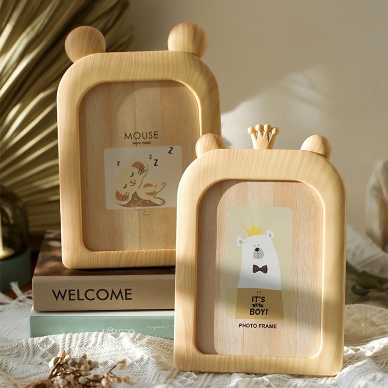 7-inch Photo Frame, Wall-mounted & Desktop Display, Simple Home and Office Decorative Ornament