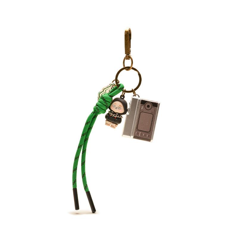 Camera Combination Bear Cute Keychain Pendant Trendy Student Pendant Bag
