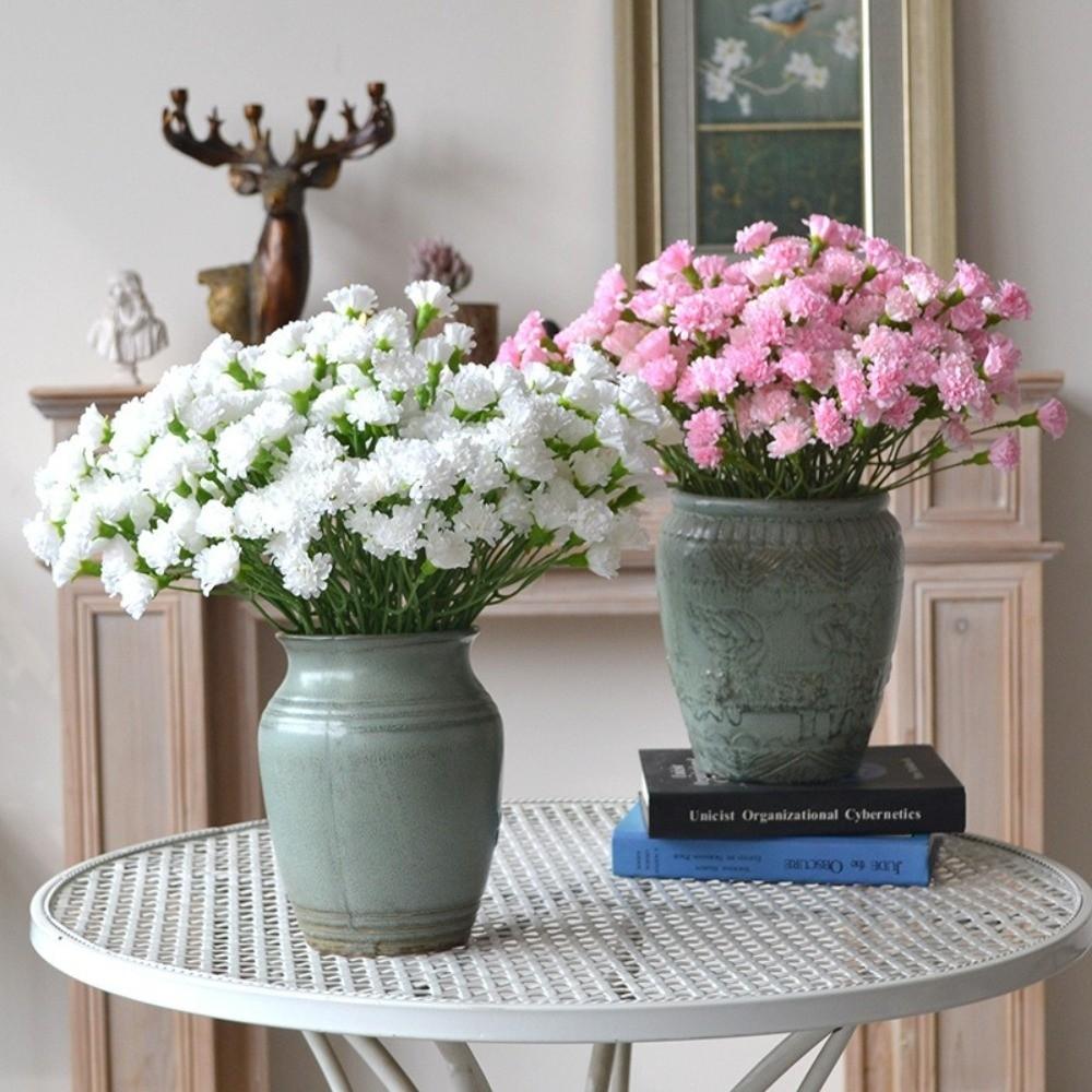 

Silk Flower Head Fake Flower 5 Forks Simulation Flower Bouquet Floral Arrangement фіолетовий