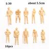 10/20/100pcs 1:75/1:50/1:42/1:30/1:25 Scale Model Building People Figures