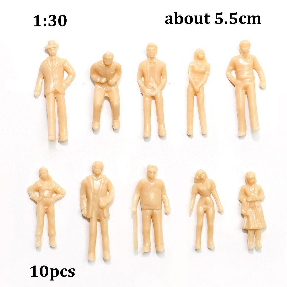 10/20/100pcs 1:75/1:50/1:42/1:30/1:25 Scale Model Building People Figures