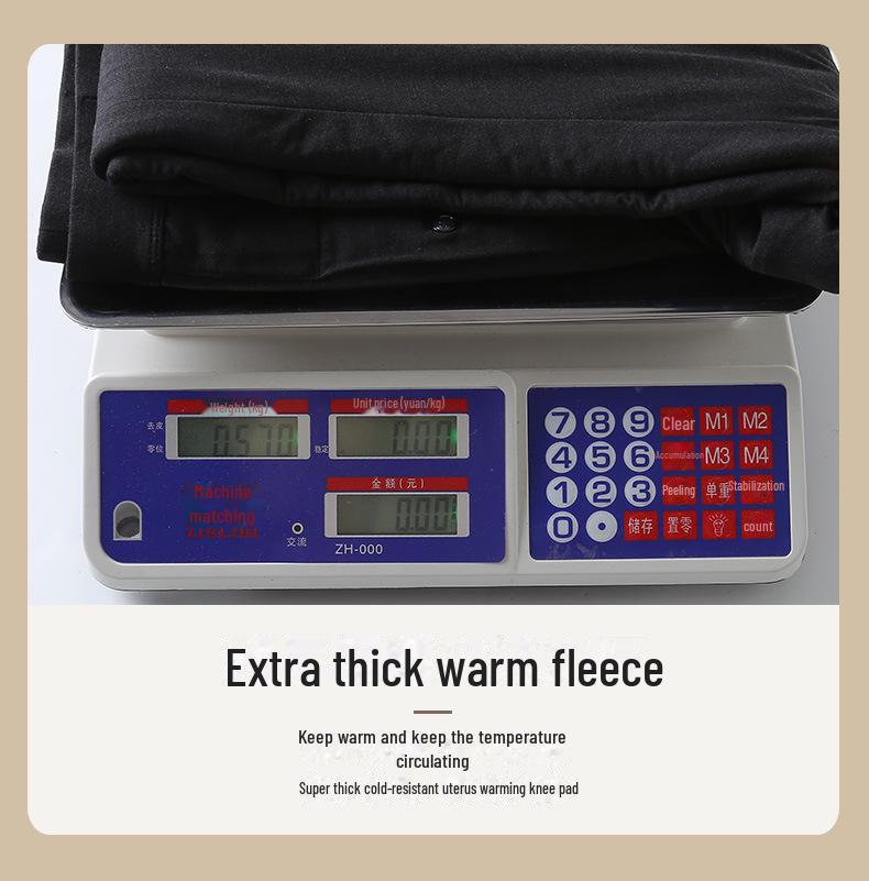 Haosangyuan Unisex Warme Maulbeerseidenhose - Verdickte & Kältebeständige Unterteile für Herbst/Winter (Stil 4263/4264)