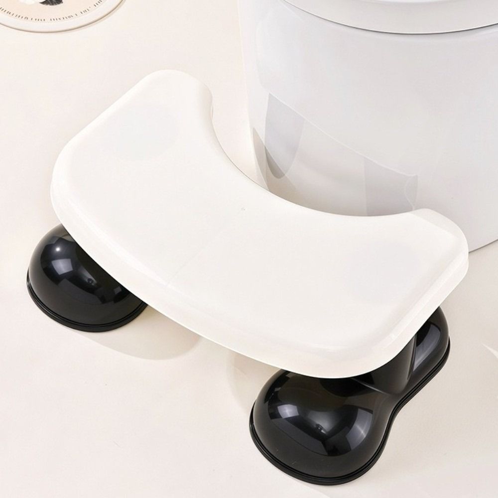 Sturdy Anti-Slip Seat Stool Portable Toilet Gadget Comfortable Toilet Stool  Defecation Aid