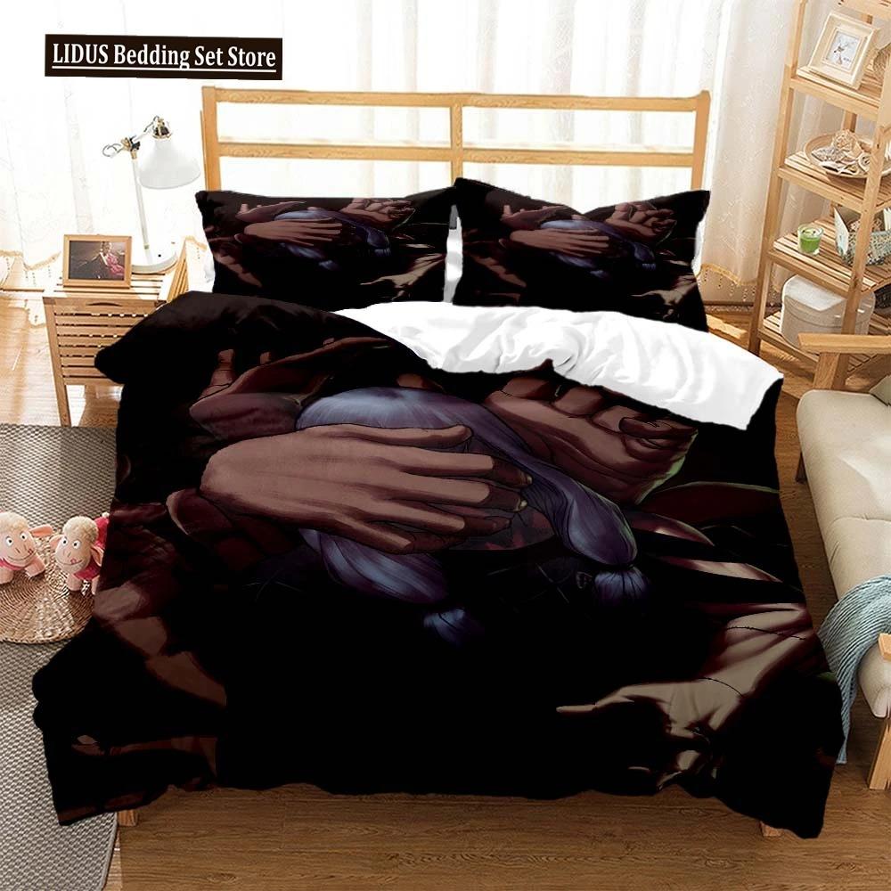 Jujutsu Kaisen Digital Print Polyester Bedding Sets Covers Boys Duvet Cover Set For Teens Bedding Set