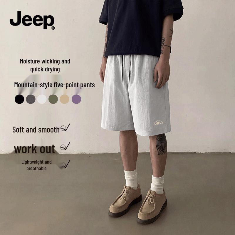 JEEP Men s Quick-Dry Running & Fitness Shorts 4XL